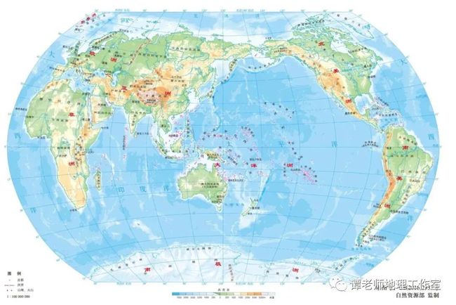 世界地图全图电子版-五大洲，无数国家：探索地球之美