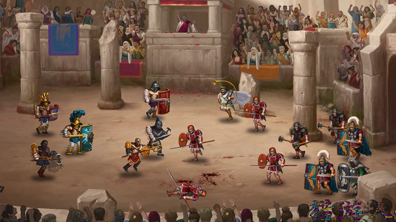 罗马双人格斗游戏手机版-体验真实罗马格斗！细腻画面、简单操作
