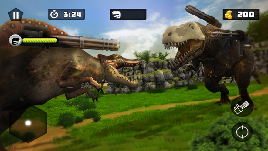 恐龙生存小游戏手机版免费-探索恐龙世界：生动画面与挑战玩法，