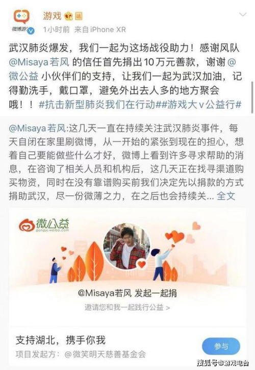 武汉捐款游戏,共筑抗疫防线